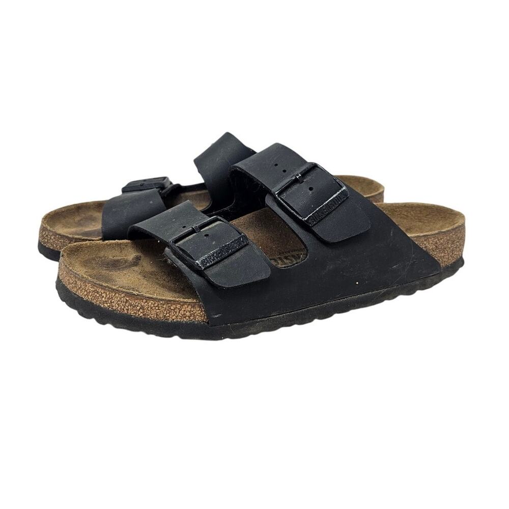 Birkenstock Black Arizona 40 Vegan Casual Slide Sandal Gorpcore Comfort Boho